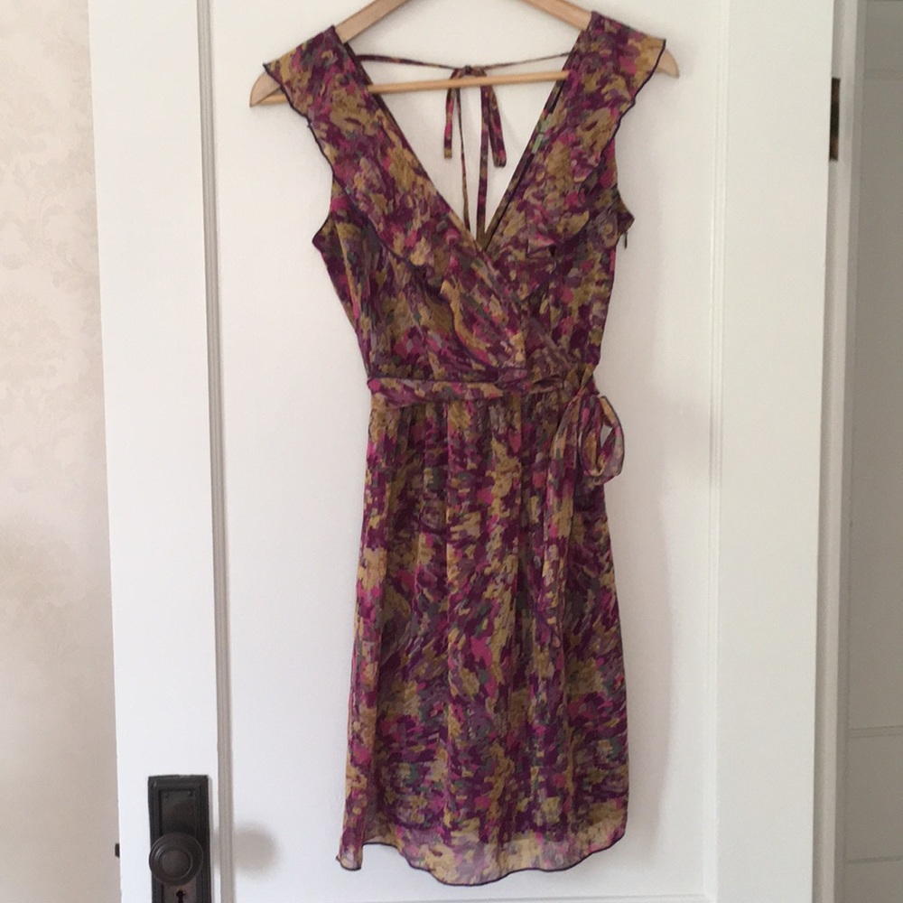 Faux Wrap Dress